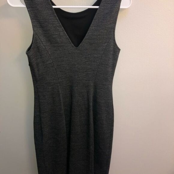 🌈Theory size 2 charcoal gray dress - Picture 3 of 6